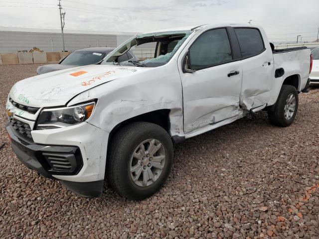 1GCGSCENXN1165201 - 2022 CHEVROLET COLORADO LT WHITE photo 1