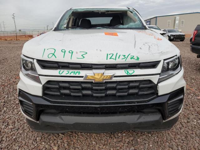 1GCGSCENXN1165201 - 2022 CHEVROLET COLORADO LT WHITE photo 5