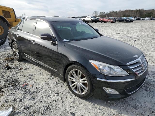 KMHGC4DF9CU175643 - 2012 HYUNDAI GENESIS 4.6L BLACK photo 4