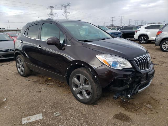 KL4CJASBXDB134002 - 2013 BUICK ENCORE BURGUNDY photo 4