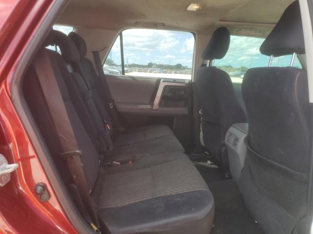 JTEBU5JRXD5123803 - 2013 TOYOTA 4RUNNER SR5 红色 照片 11