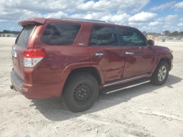 JTEBU5JRXD5123803 - 2013 TOYOTA 4RUNNER SR5 红色 照片 3