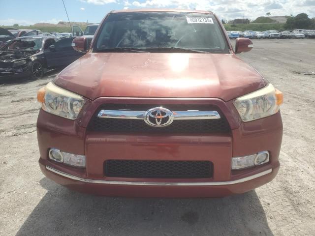 JTEBU5JRXD5123803 - 2013 TOYOTA 4RUNNER SR5 红色 照片 5