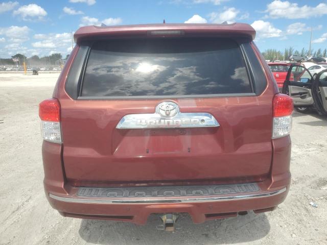 JTEBU5JRXD5123803 - 2013 TOYOTA 4RUNNER SR5 红色 照片 6