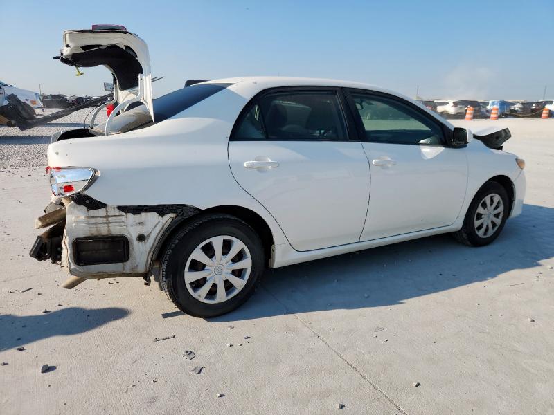JTDBU4EEXBJ089873 - 2011 TOYOTA COROLLA BASE 白色 照片 3