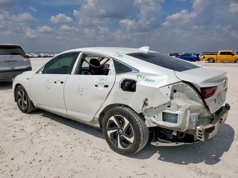 19XZE4F55NE012615 - 2022 HONDA INSIGHT EX WHITE photo 2