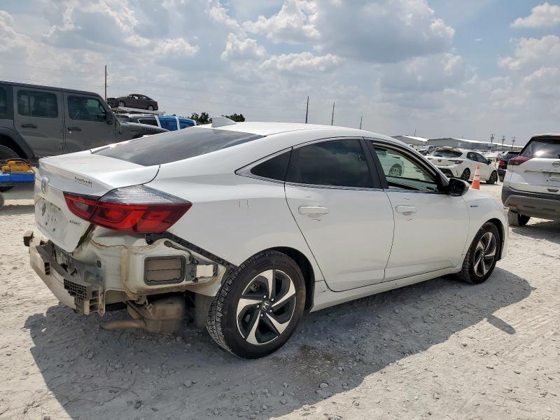 19XZE4F55NE012615 - 2022 HONDA INSIGHT EX WHITE photo 3