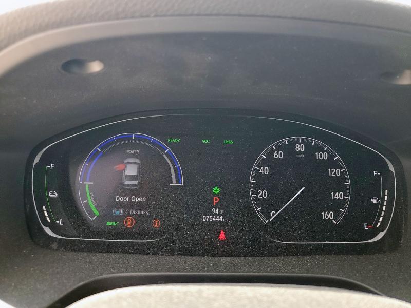 19XZE4F55NE012615 - 2022 HONDA INSIGHT EX WHITE photo 9