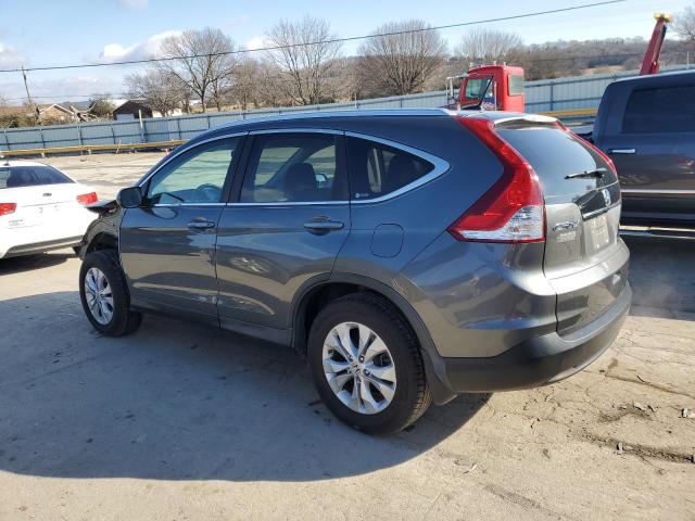 2HKRM3H73CH514656 - 2012 HONDA CR-V EXL GRAY photo 2