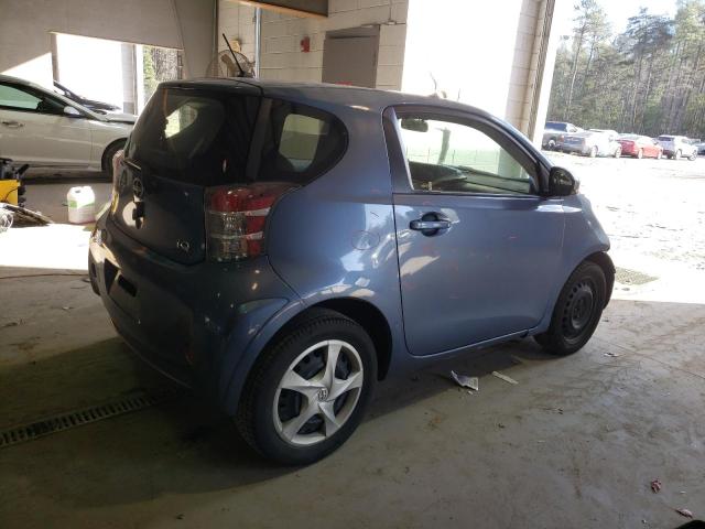 JTNJJXB04DJ025194 - 2013 TOYOTA SCION IQ BLUE photo 3