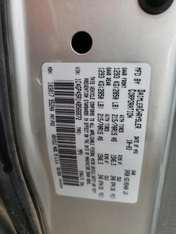 1C4GP45R14B566672 - 2004 CHRYSLER TOWN & COU ვერცხლისფერი ფოტო 12