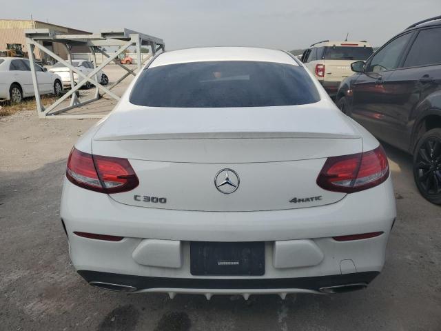 WDDWJ4KB3HF407077 - 2017 MERCEDES-BENZ C 300 4MATIC WHITE photo 6