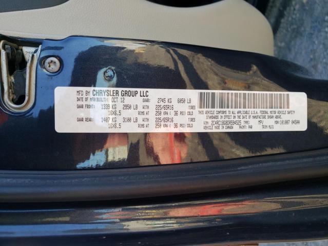 2C4RC1BG8DR594525 - 2013 CHRYSLER TOWN & COU TOURING 石墨色 照片 13