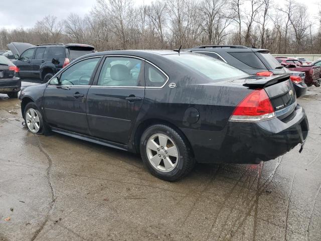 2G1WT57N491204178 - 2009 CHEVROLET IMPALA 1LT BLACK photo 2