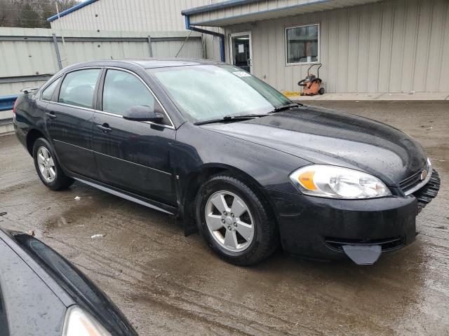 2G1WT57N491204178 - 2009 CHEVROLET IMPALA 1LT BLACK photo 4