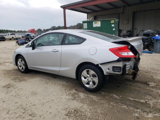 2HGFG3B54DH512122 - 2013 HONDA CIVIC LX SILVER photo 2