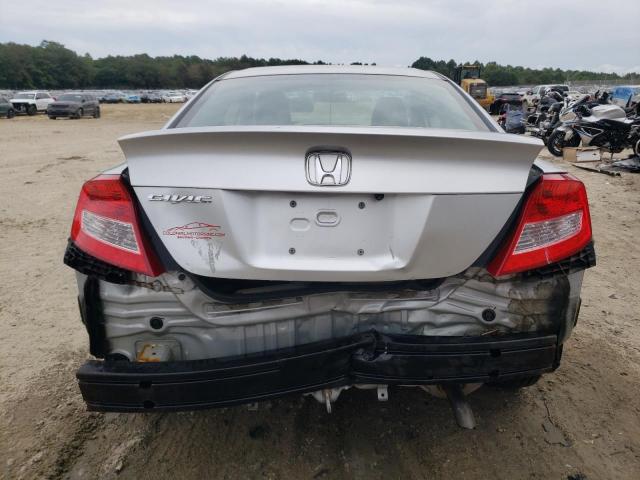 2HGFG3B54DH512122 - 2013 HONDA CIVIC LX SILVER photo 6