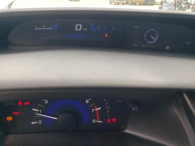 2HGFG3B54DH512122 - 2013 HONDA CIVIC LX SILVER photo 9