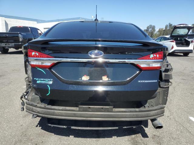 3FA6P0SU8HR329567 - 2017 FORD FUSION TITANIUM PHEV BLACK photo 6