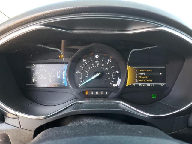 3FA6P0SU8HR329567 - 2017 FORD FUSION TITANIUM PHEV BLACK photo 9