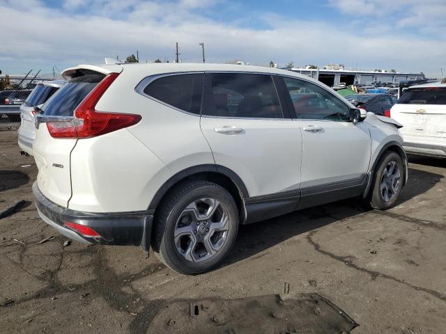 2HKRW2H82HH630399 - 2017 HONDA CR-V EXL WHITE photo 3