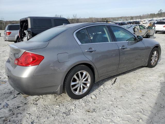 JNKCV61E89M013241 - 2009 INFINITI G37 BASE GRAY photo 3