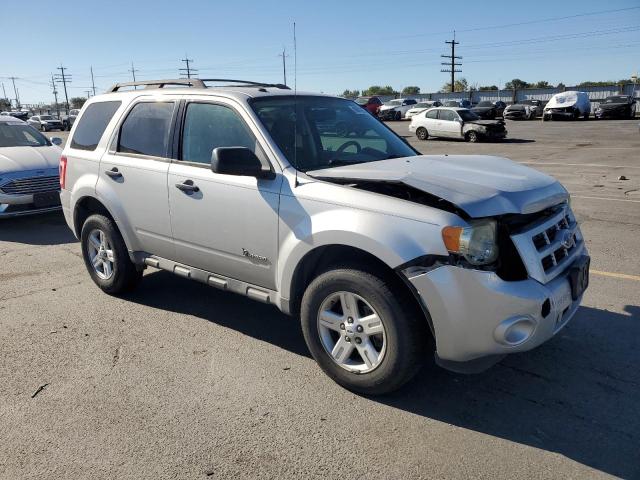 1FMCU59389KA60908 - 2009 FORD ESCAPE HYBRID SILVER photo 4