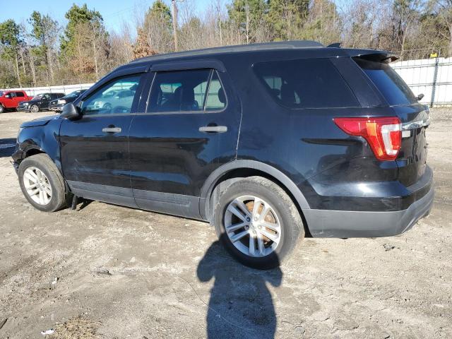 1FM5K8B81GGB16094 - 2016 FORD EXPLORER BLACK photo 2