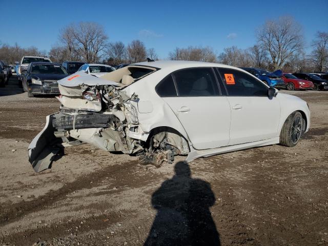 3VWLL7AJ8CM086824 - 2012 VOLKSWAGEN JETTA TDI WHITE photo 3