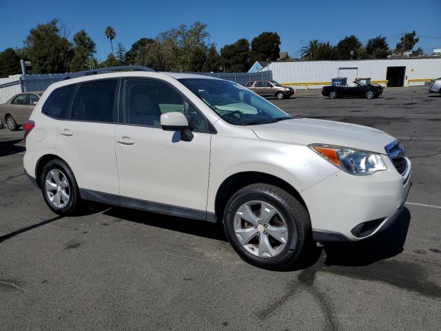 JF2SJAEC4EH553680 - 2014 SUBARU FORESTER 2.5I PREMIUM თეთრი ფოტო 4