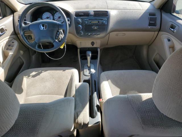 2HGES26892H532887 - 2002 HONDA CIVIC EX RED photo 8