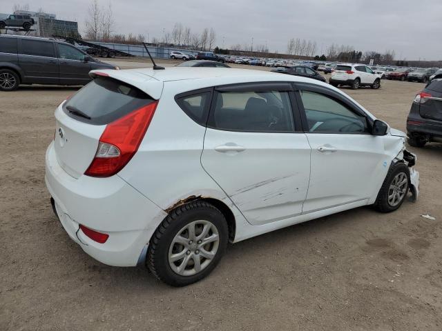 KMHCT5AE9CU009039 - 2012 HYUNDAI ACCENT GLS WHITE photo 3