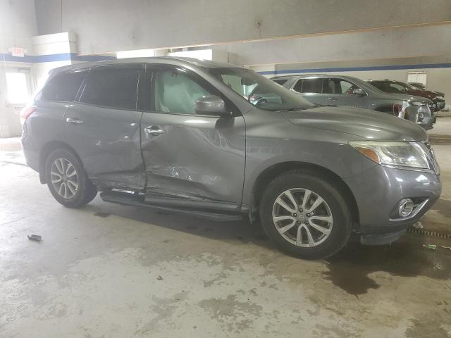 5N1AR2MM7FC622407 - 2015 NISSAN PATHFINDER S GRAY photo 4