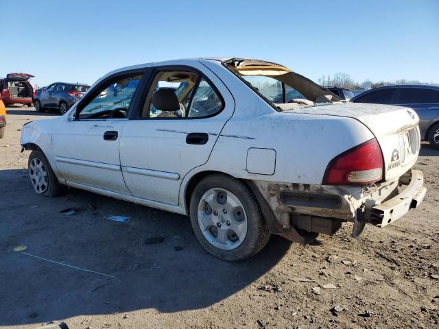 3N1CB51D03L715926 - 2003 NISSAN SENTRA XE WHITE photo 2