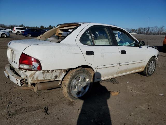 3N1CB51D03L715926 - 2003 NISSAN SENTRA XE WHITE photo 3