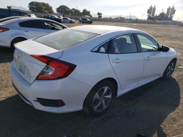 2HGFC2F61MH528643 - 2021 HONDA CIVIC LX WHITE photo 3