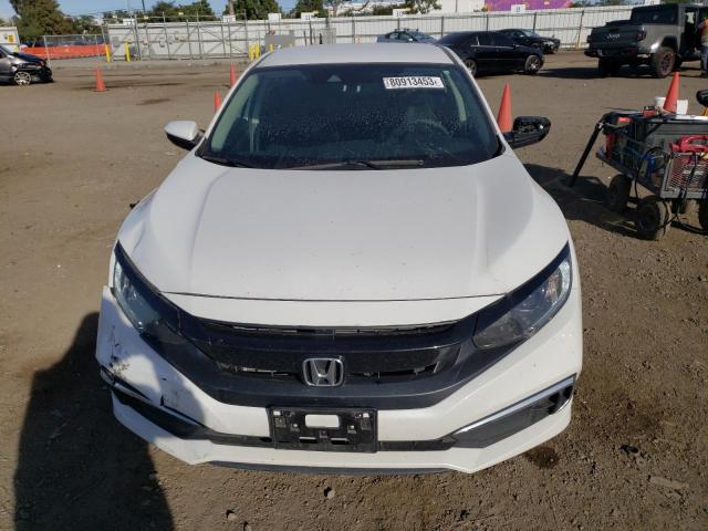 2HGFC2F61MH528643 - 2021 HONDA CIVIC LX WHITE photo 5