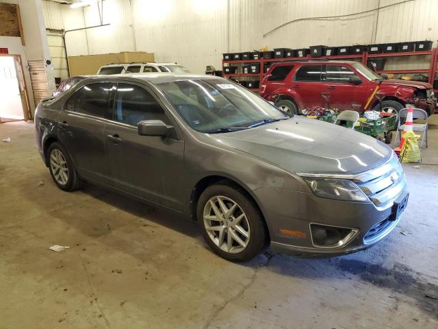 3FAHP0JG5CR186512 - 2012 FORD FUSION SEL GRAY photo 4