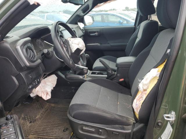 3TYCZ5AN2NT082008 - 2022 TOYOTA TACOMA DOUBLE CAB Yaşıl foto 7