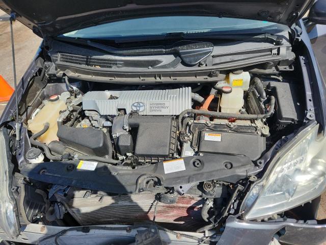 JTDKN3DU1F2004838 - 2015 TOYOTA PRIUS GRAY photo 11