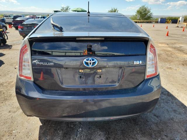JTDKN3DU1F2004838 - 2015 TOYOTA PRIUS GRAY photo 6