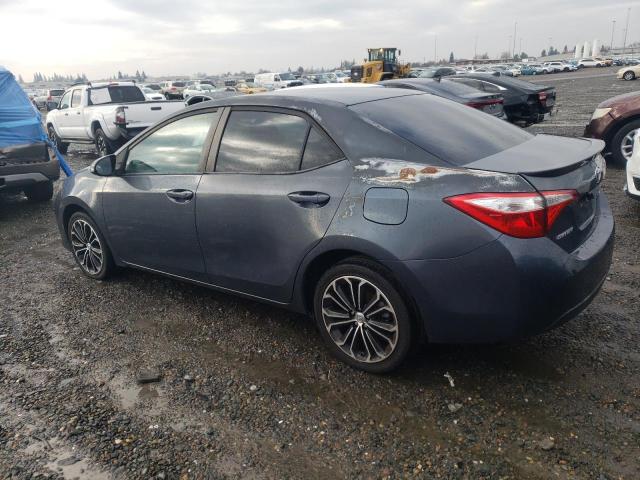 5YFBURHE4GP366111 - 2016 TOYOTA COROLLA L GRAY photo 2