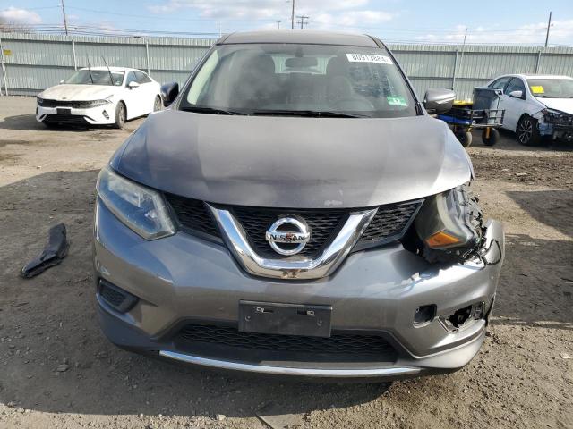 5N1AT2MV8EC868956 - 2014 NISSAN ROGUE S GRAY photo 5