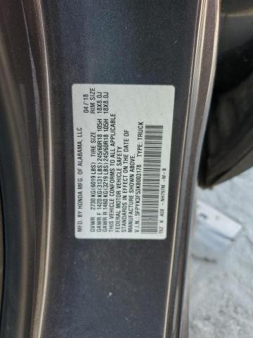 5FPYK3F53KB003178 - 2019 HONDA RIDGELINE RTL Boz foto 12