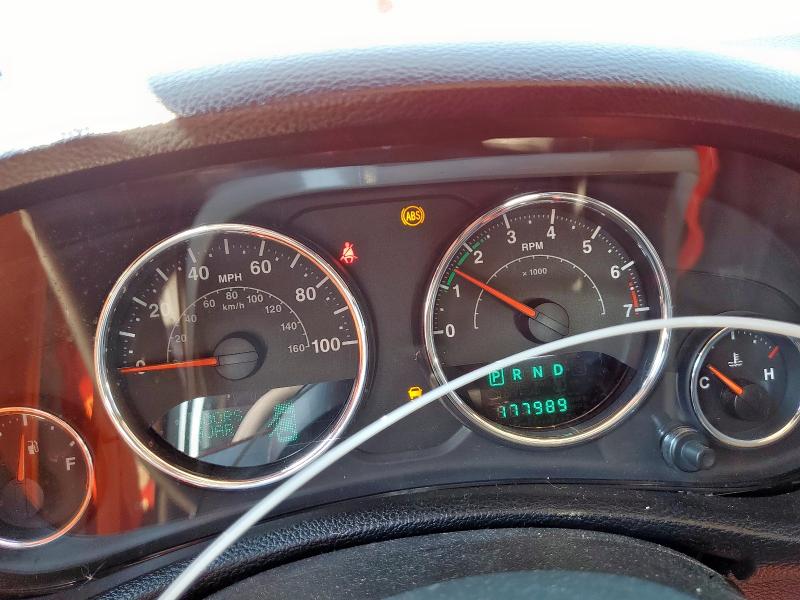 1C4BJWDG9EL156205 - 2014 JEEP WRANGLER U SPORT RED photo 9