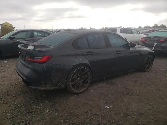 WBS43AY09RFT09939 - 2024 BMW M3 COMPETITION BLACK photo 3