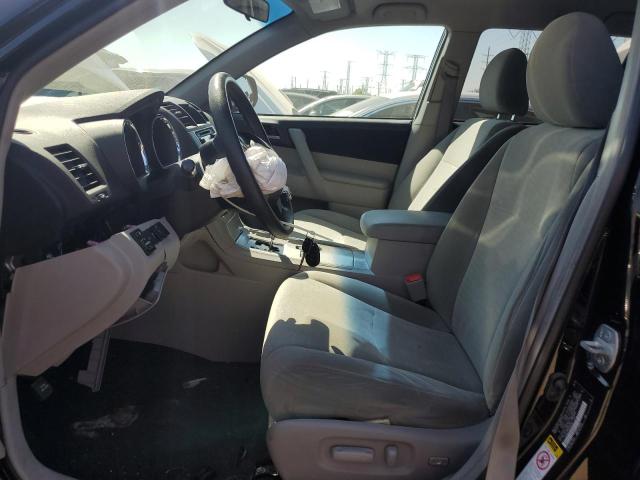 5TDZK3EH5DS092470 - 2013 TOYOTA HIGHLANDER BASE BLACK photo 7