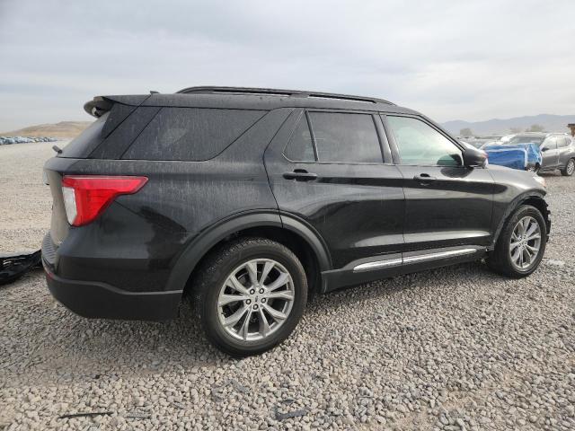 1FMSK8DH2NGA18351 - 2022 FORD EXPLORER XLT 黑色 照片 3