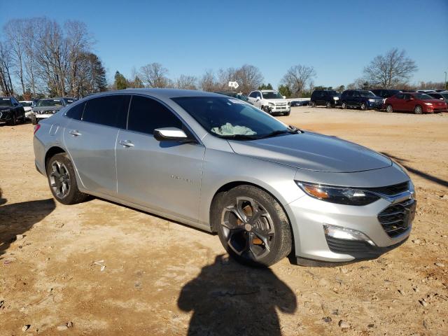 1G1ZD5ST4MF019596 - 2021 CHEVROLET MALIBU LT SILVER photo 4