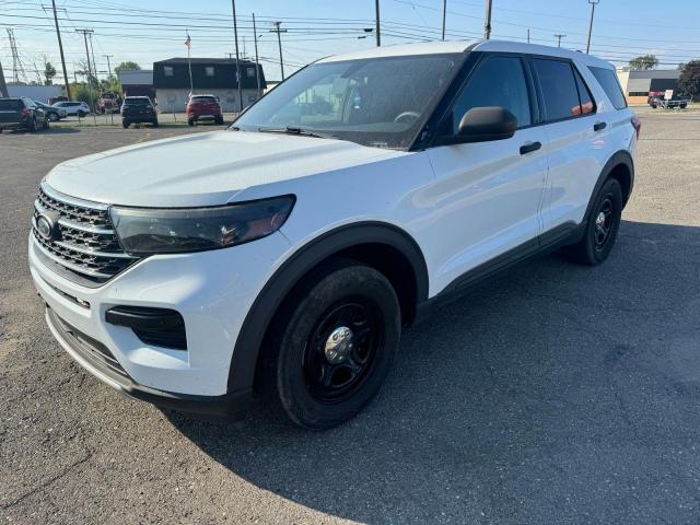 1FM5K8AB7LGA83531 - 2020 FORD EXPLORER POLICE INTERCEPTOR Beyaz fotoğraf 2